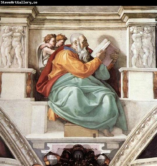 Michelangelo Buonarroti Zechariah